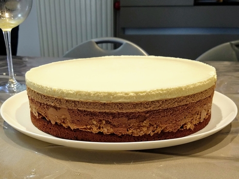 Entremet 3 chocolats